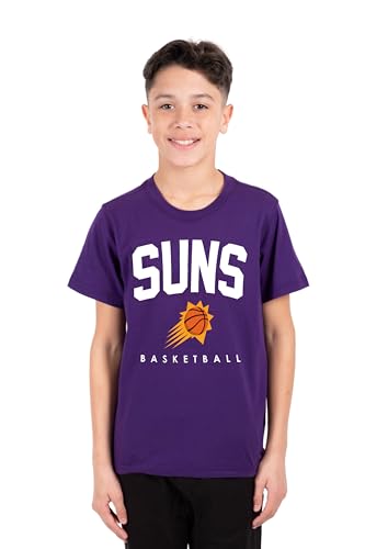 Ultra Game Boys' Arched Plexi Short Sleeve T-Shirt for Boys, Team Color, Comfortable and Stylish for Summer Games, Size