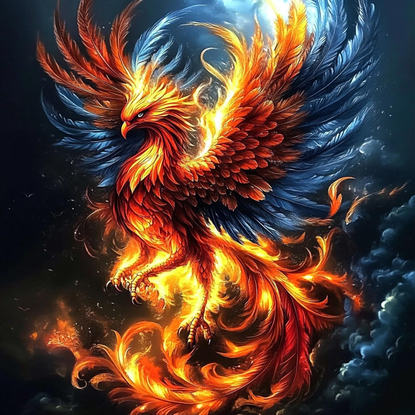 NEWENMO Phoenix Diamonds Painting Kits for Adults Beginners
| Full Drill Gem Art Phoenix Diamonds Painting for Home Dec